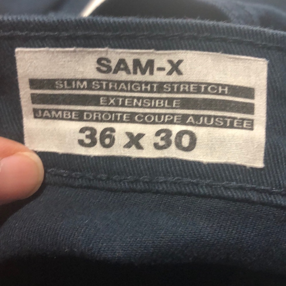 Buffalo David Bitton Sam-X Navy blue pants 36x30 - Picture 9 of 9